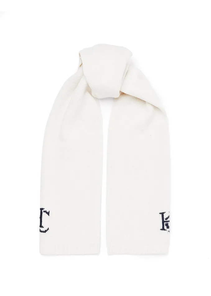 Holland Cooper Elle Scarf Ecru Women Scarves