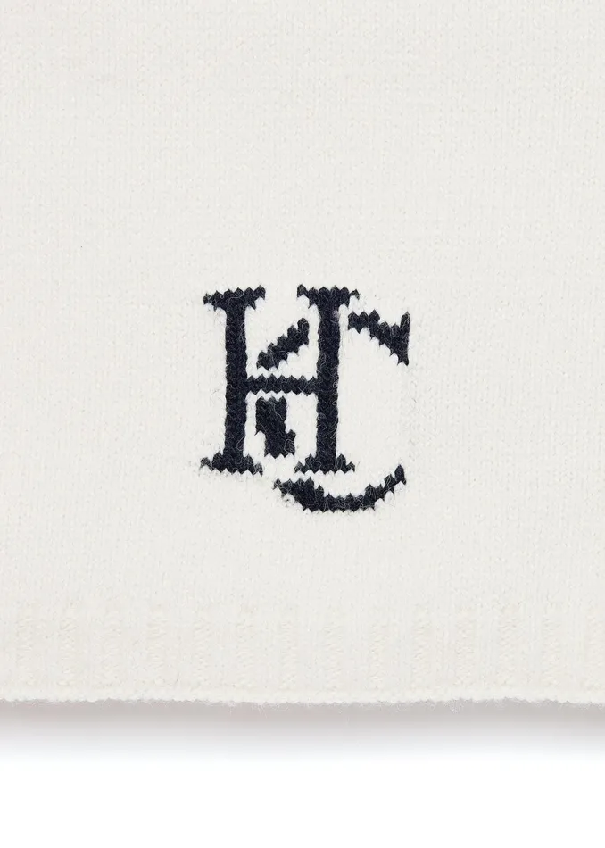 Holland Cooper Elle Scarf Ecru Women Scarves