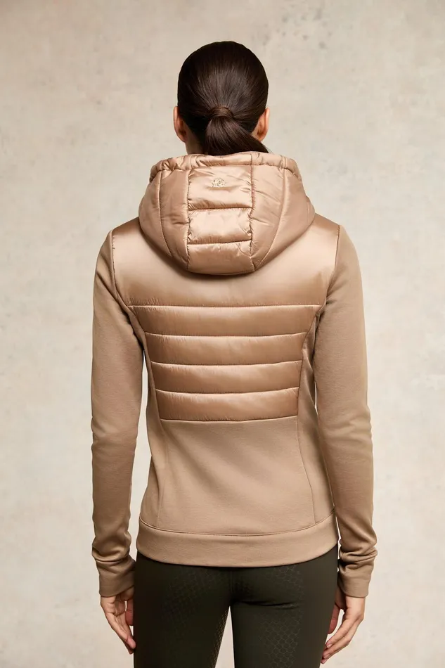 Holland Cooper Hybrid Shell Jacket Cappuccino Women Jackets Holland Cooper Hybrid Shell Jacket Cappuccino Women Jackets