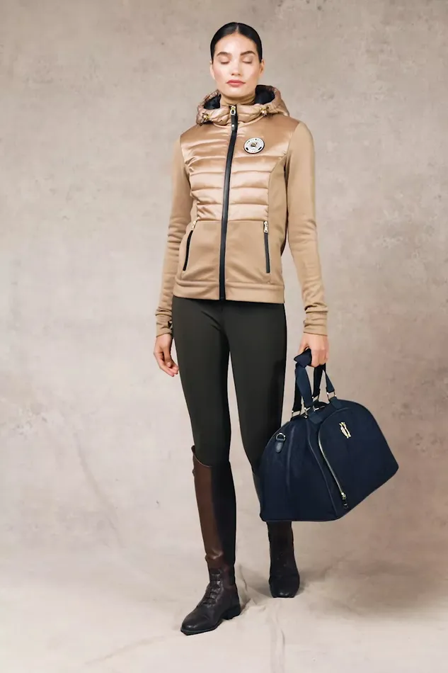 Holland Cooper Hybrid Shell Jacket Cappuccino Women Jackets Holland Cooper Hybrid Shell Jacket Cappuccino Women Jackets