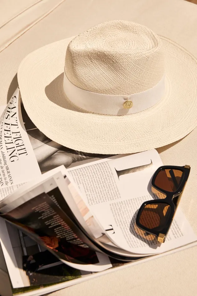 Holland Cooper Jessica Hat White Women Hats and Headbands Holland Cooper Jessica Hat White Women Hats and Headbands
