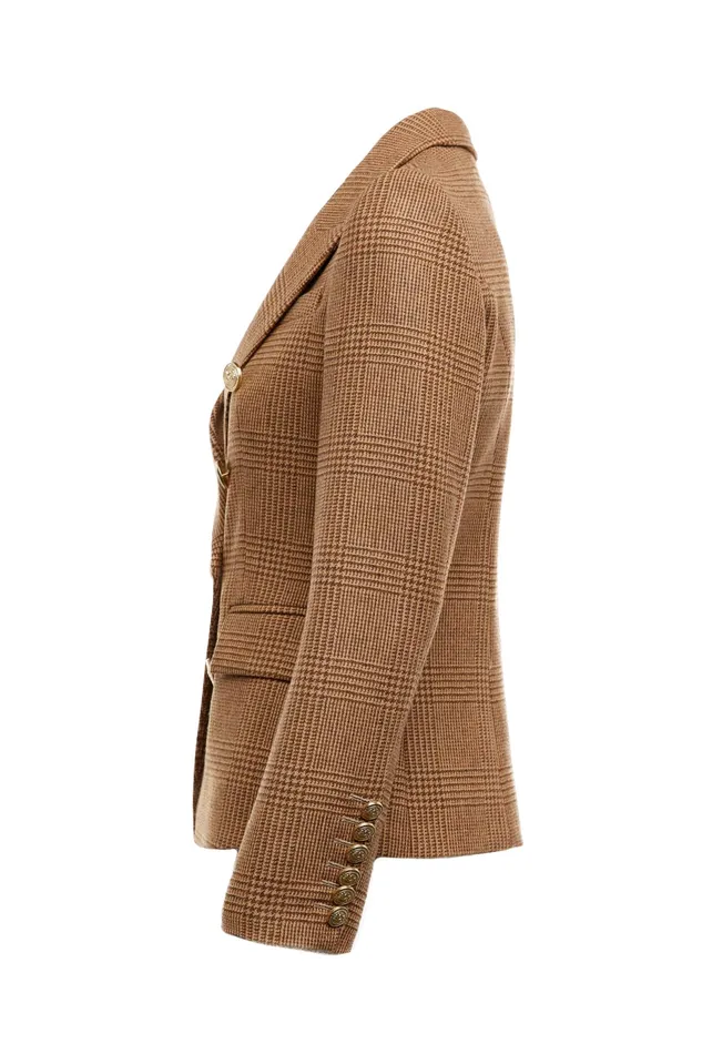 Holland Cooper Knightsbridge Blazer Tawny Women Tailoring