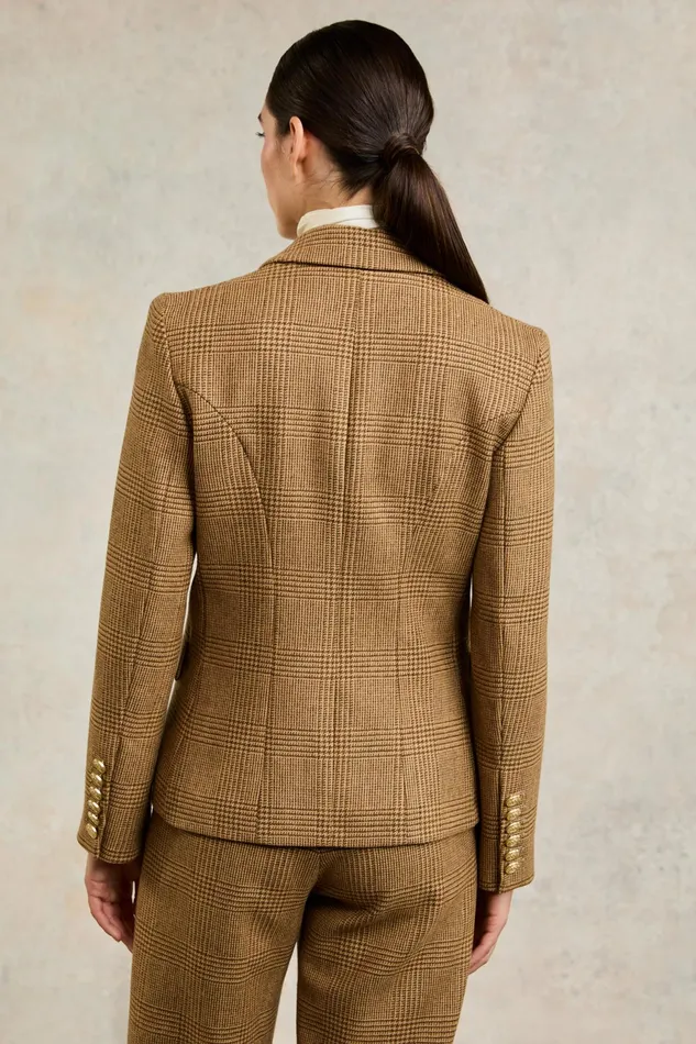 Holland Cooper Knightsbridge Blazer Tawny Women Tailoring