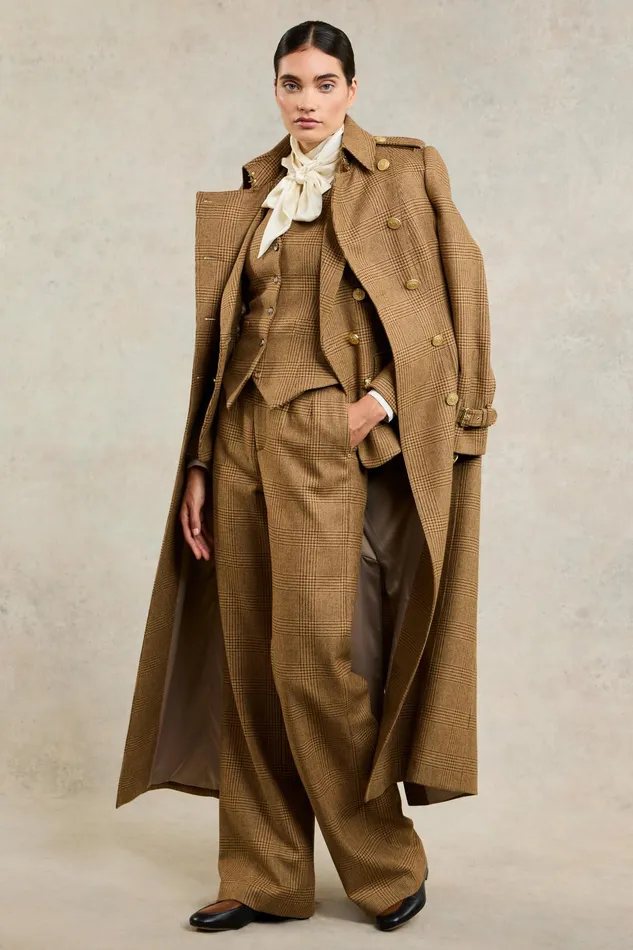 Holland Cooper Knightsbridge Blazer Tawny Women Tailoring