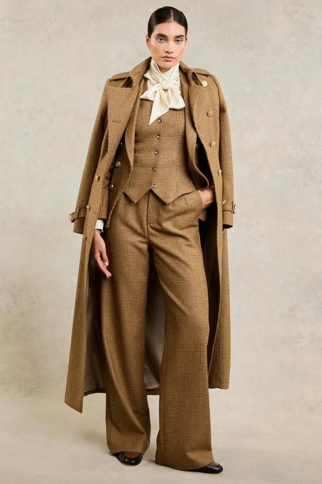 Holland Cooper Knightsbridge Blazer Tawny Women Tailoring