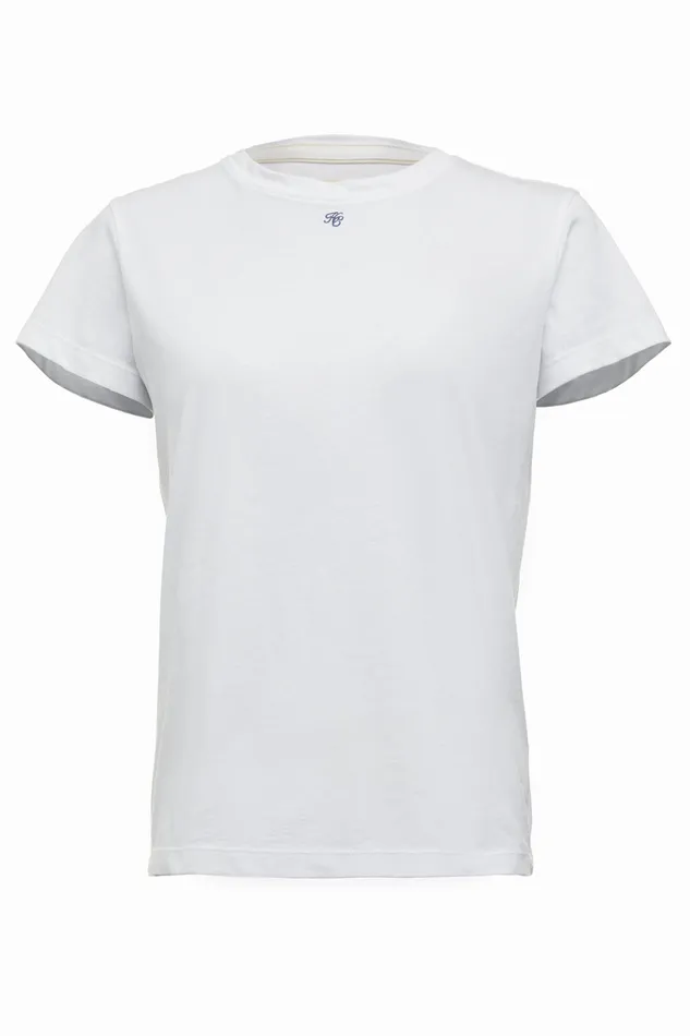 Holland Cooper Monogram Tee White Women Tees