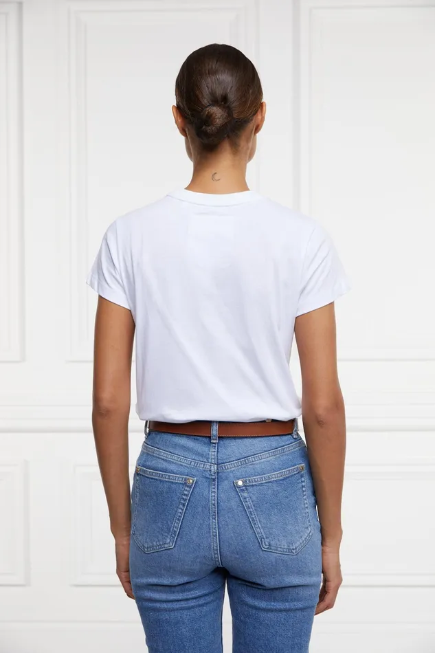 Holland Cooper Monogram Tee White Women Tees