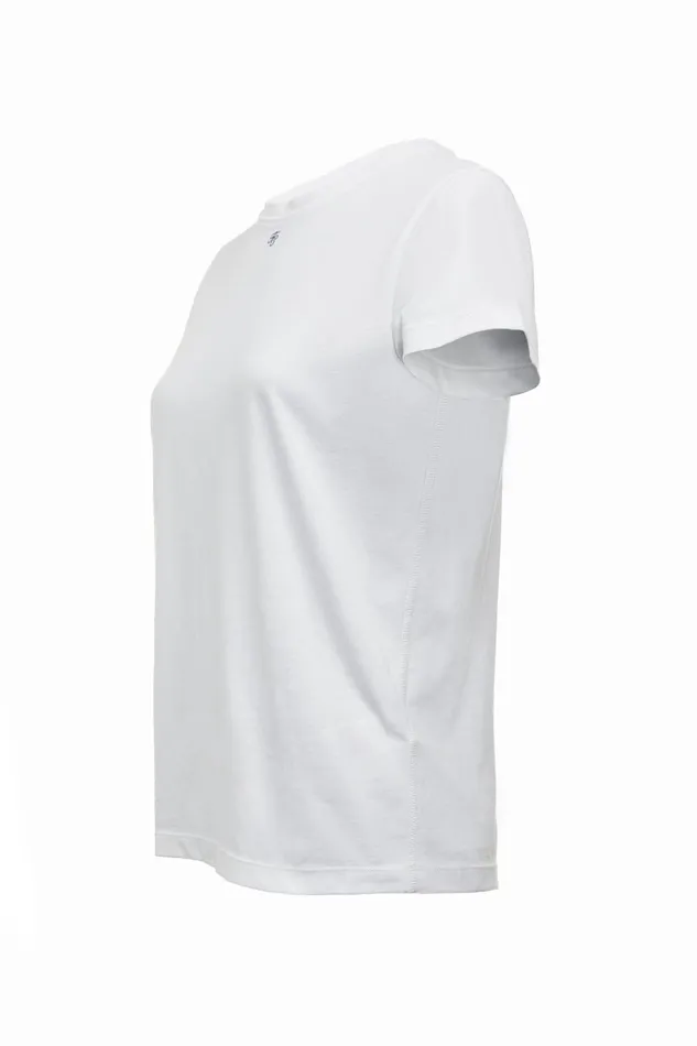 Holland Cooper Monogram Tee White Women Tees