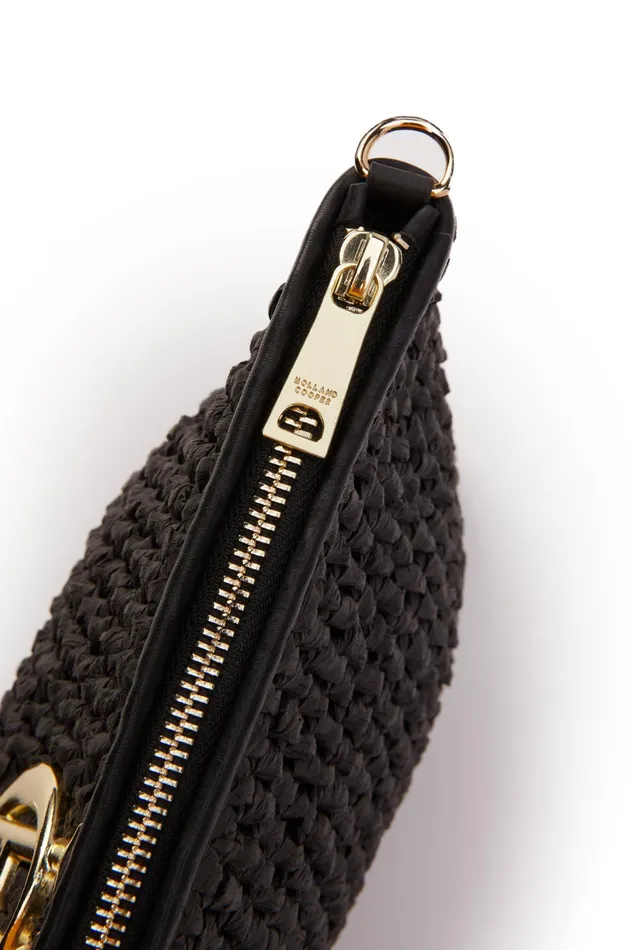 Holland Cooper Riviera Clutch Black Women Clutch Bags Holland Cooper Riviera Clutch Black Women Clutch Bags