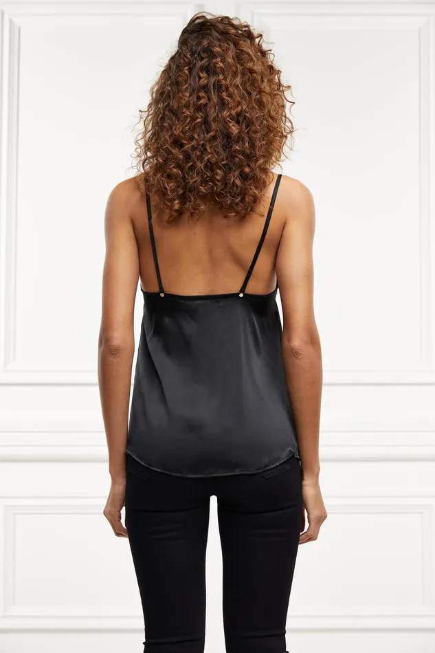 Holland Cooper Silk Lace Cami Women Tops