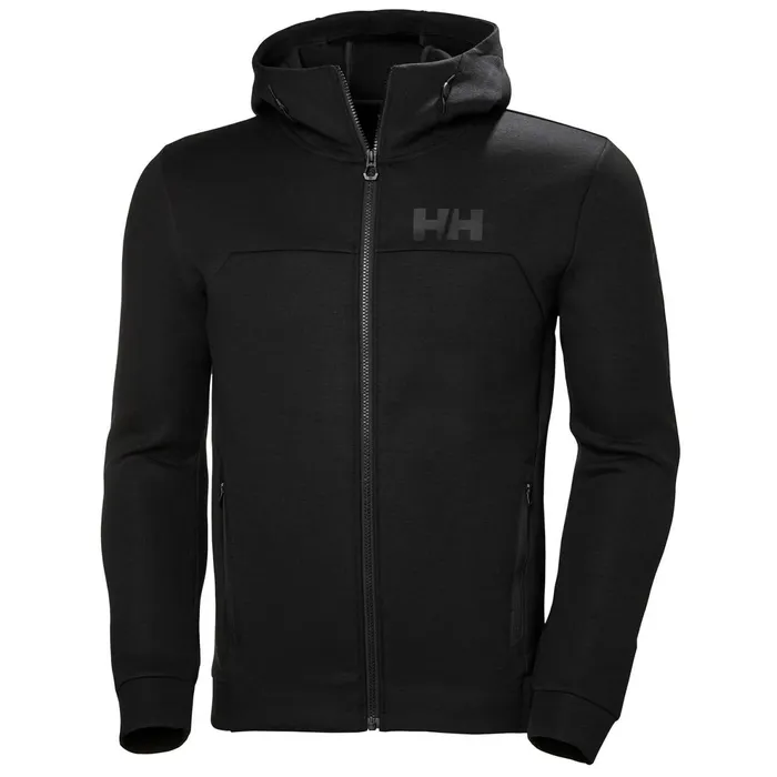 Hoodies and Sweatshirts Men Helly Hansen HP OCEAN FZ HOODIE 990 Black
