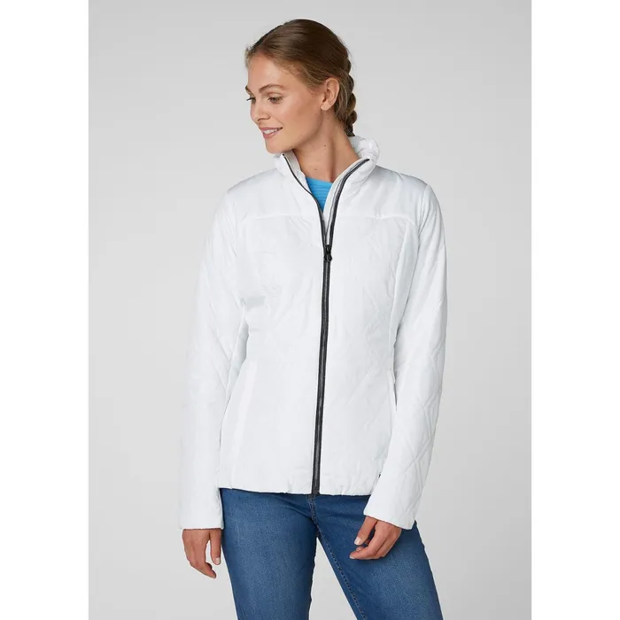 Insulated Jackets Women Helly Hansen W CREW INSULATOR JACKET 001 White
