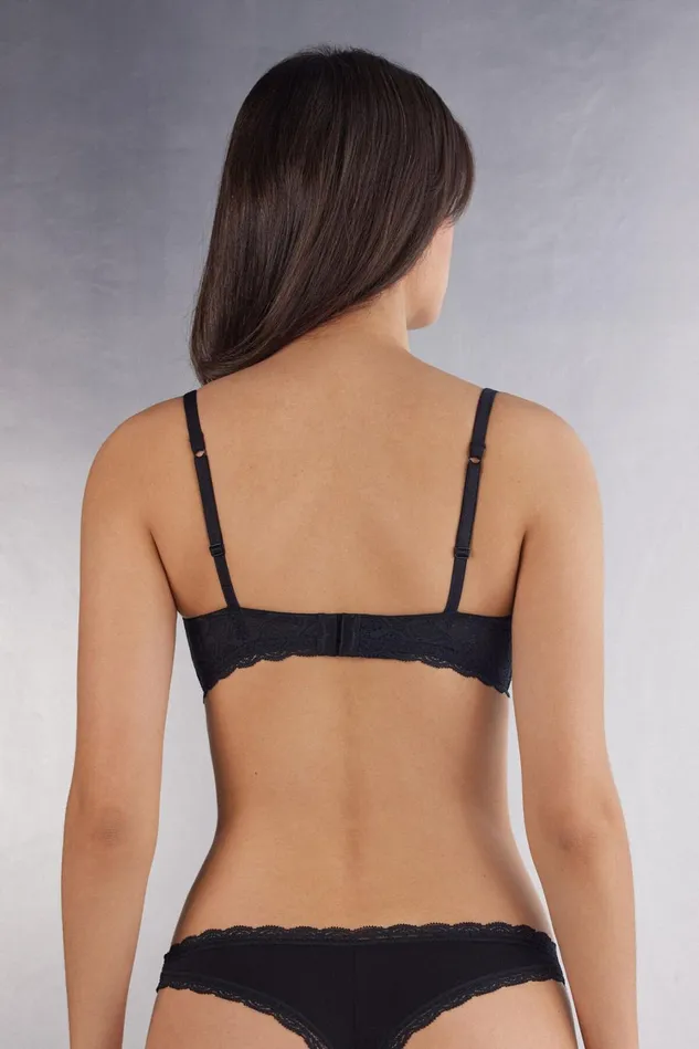 Intimissimi Balconette Women Claudia Balconette Bra In Lace Black 019 8211 Black
