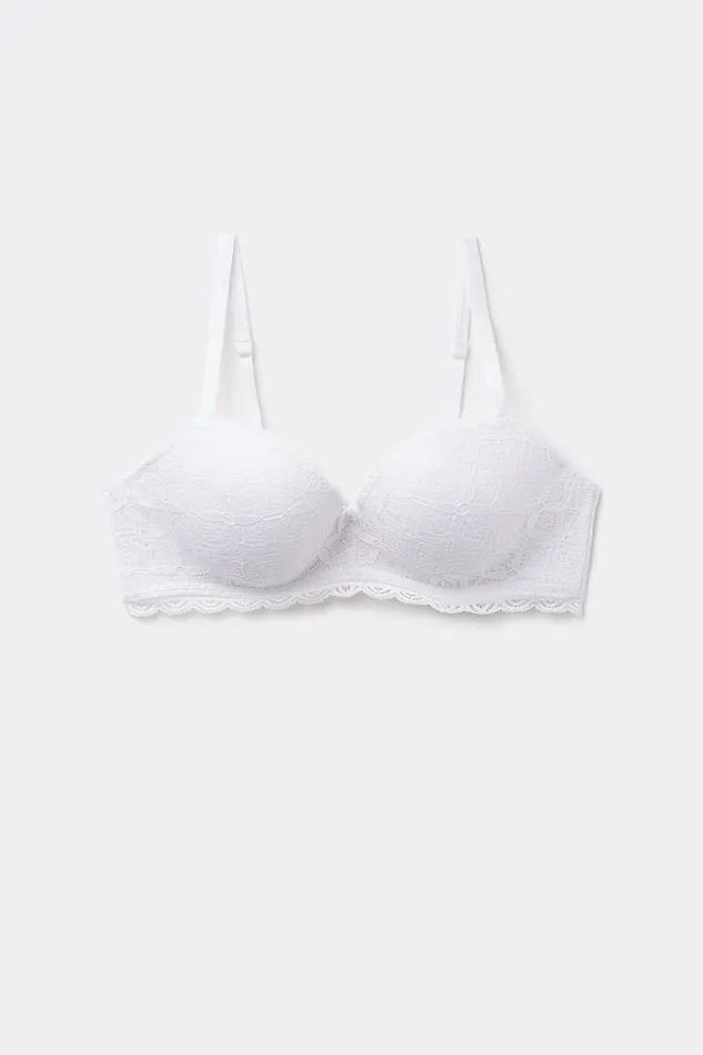Intimissimi Balconette Women Claudia Balconette Bra In Lace White 001 8211 White