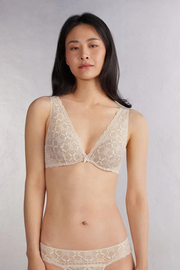 Intimissimi Balconette Women Giorgia Balconette Bra In Lace Natural 2280 8211 Avorio Crema Intimissimi Balconette Women Giorgia Balconette Bra In Lace Natural 2280 8211 Avorio Crema