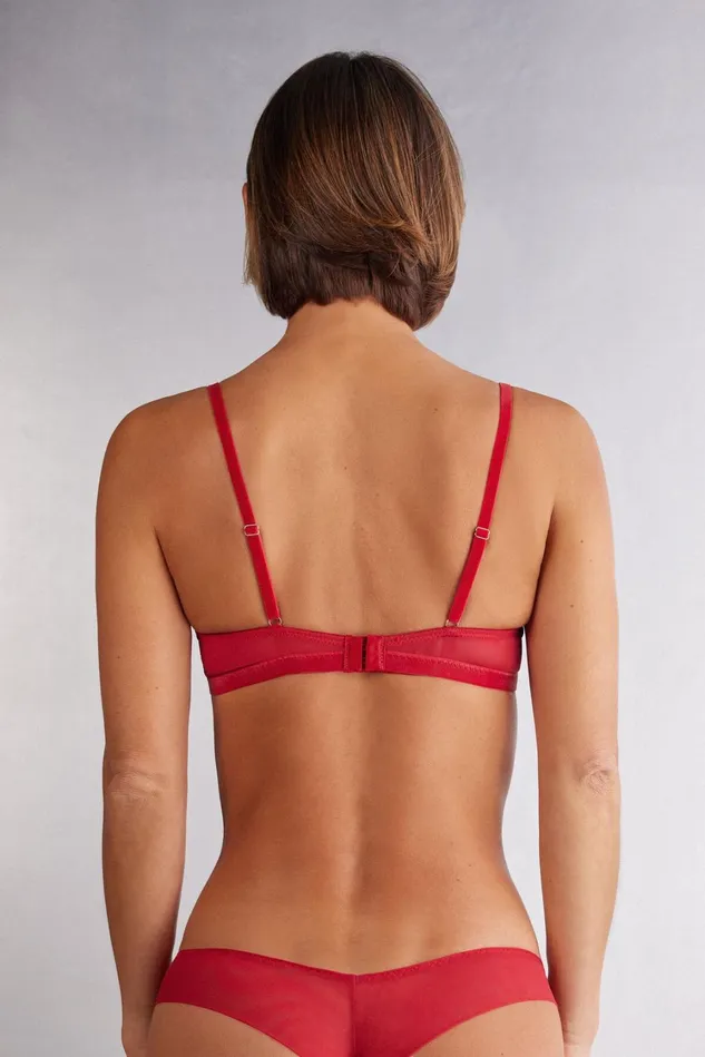 Intimissimi Balconette Women Intriguing Beauty Sofia Balconette Bra Red 9888 8211 Candy Apple Red