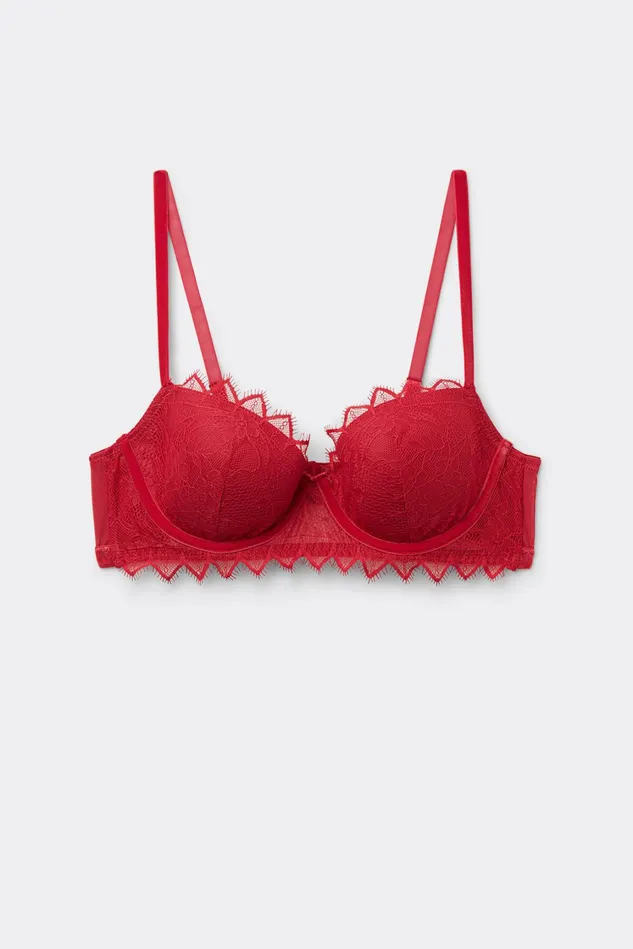 Intimissimi Balconette Women Intriguing Beauty Sofia Balconette Bra Red 9888 8211 Candy Apple Red