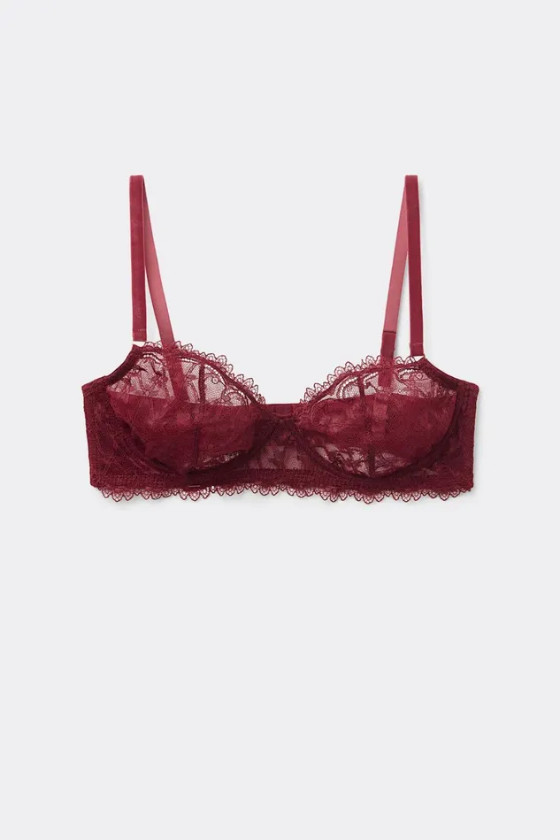 Intimissimi Balconette Women She Is A Classic Balconette Bra Red 770j 8211 Vamp Red