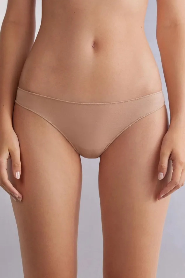 Intimissimi Bikini Panties Women Low Rise Cotton Panties Natural 044 8211 Honey Soft Beige Intimissimi Bikini Panties Women Low Rise Cotton Panties Natural 044 8211 Honey Soft Beige