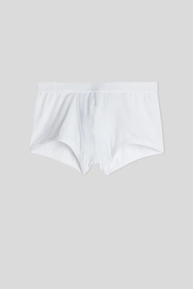 Intimissimi Boxers Men Microfiber Logo Boxer Shorts White 001 8211 White