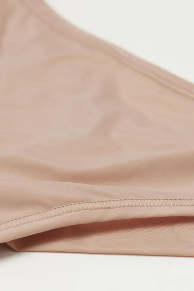 Intimissimi Brazilian Cut Women Brazilian Panties In Ultralight Microfiber Natural 044 8211 Honey Soft Beige