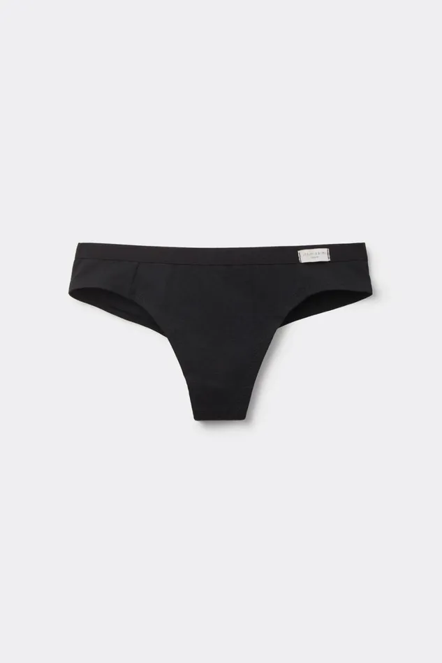 Intimissimi Brazilian Cut Women Cotton Brazilian Black 019 8211 Black