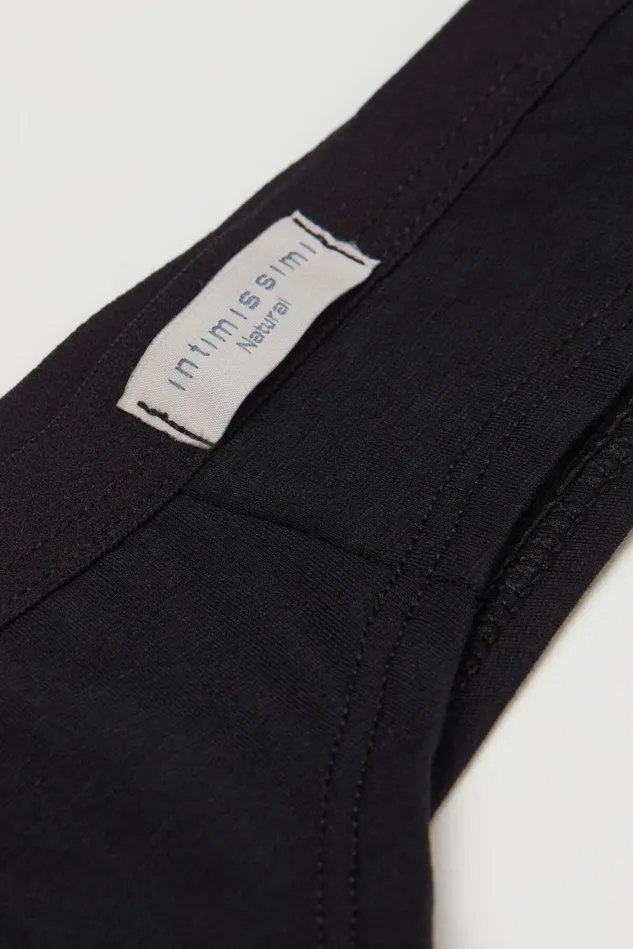 Intimissimi Brazilian Cut Women Cotton Brazilian Black 019 8211 Black