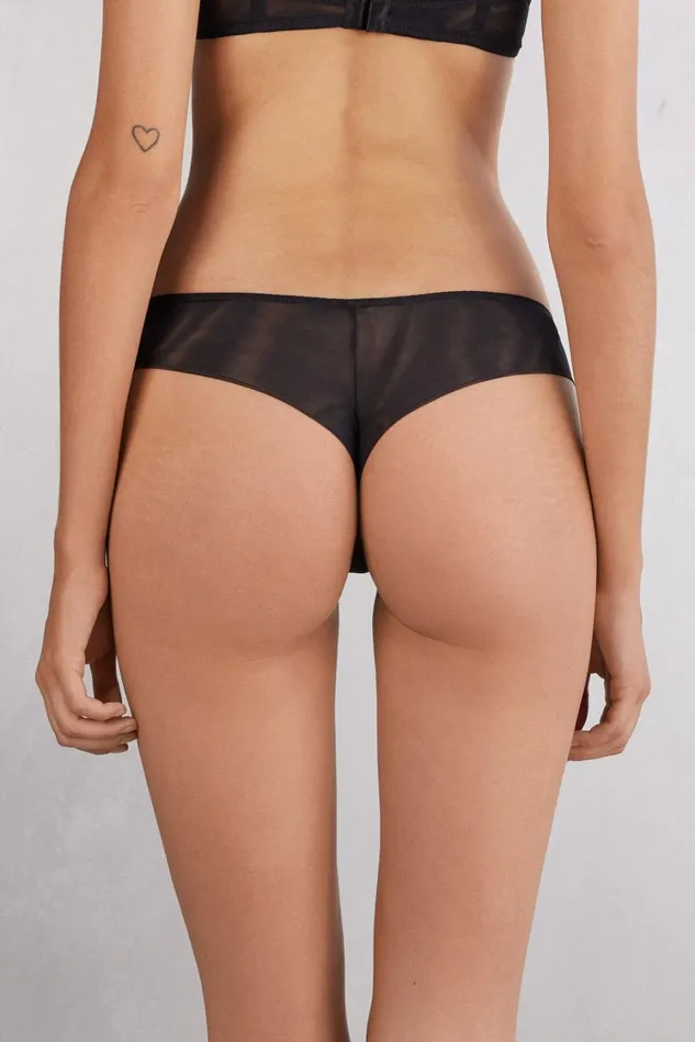 Intimissimi Brazilian Cut Women Hypnotic Details Brazilian Black 019 8211 Black