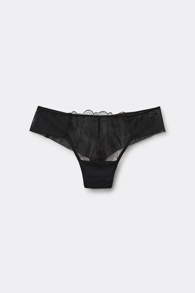 Intimissimi Brazilian Cut Women Hypnotic Details Brazilian Black 019 8211 Black