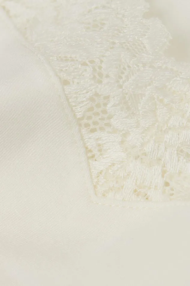 Intimissimi Camisoles Tank Tops Women Pretty Flowers Modal Top Ivory 2127 8211 Talc White