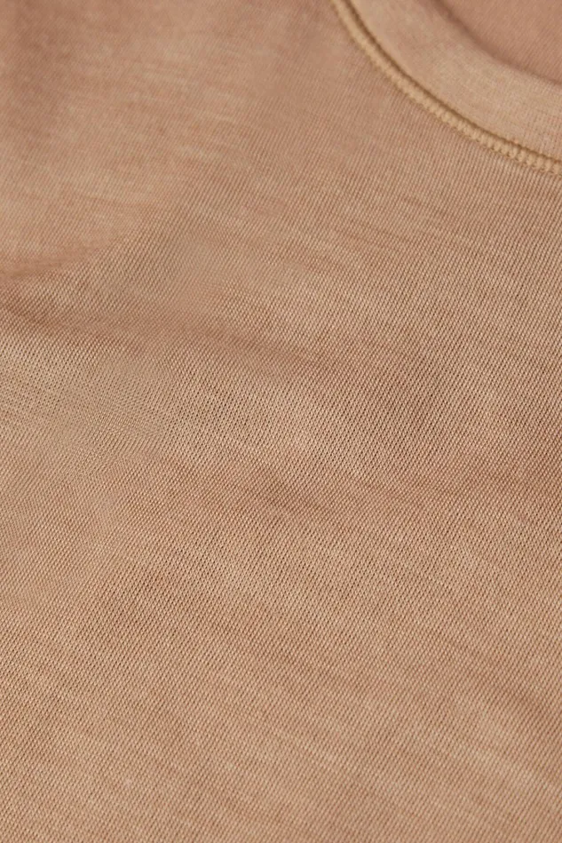 Intimissimi Camisoles Tank Tops Women Wool and Cotton Tank Top Brown 2328 8211 Camel