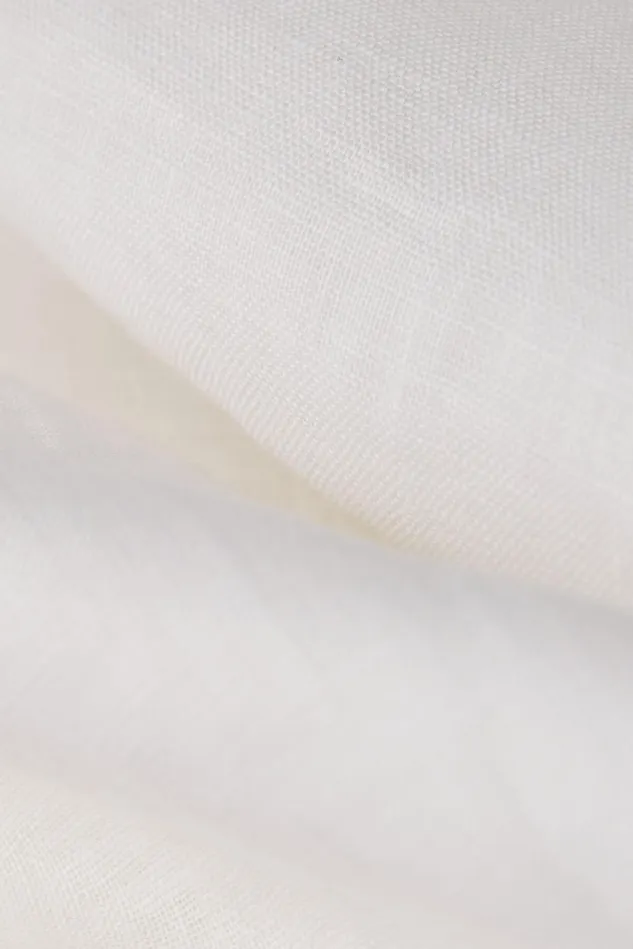 Intimissimi Leggings Pants Women Full Length Linen Cloth Pants With Drawstring White 001 8211 White