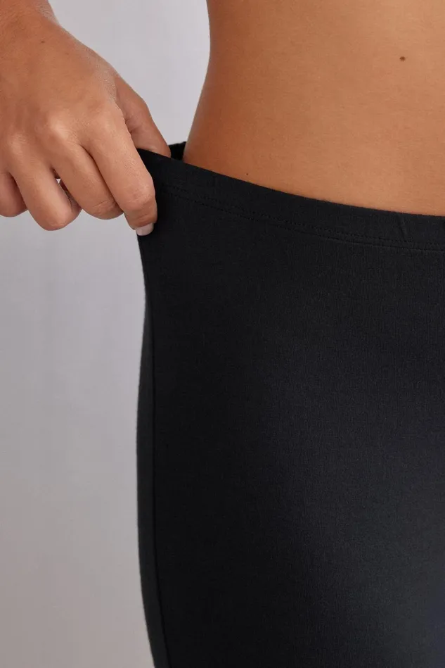Intimissimi Long Pajamas Women Long Micromodal Trousers Black 019 8211 Black