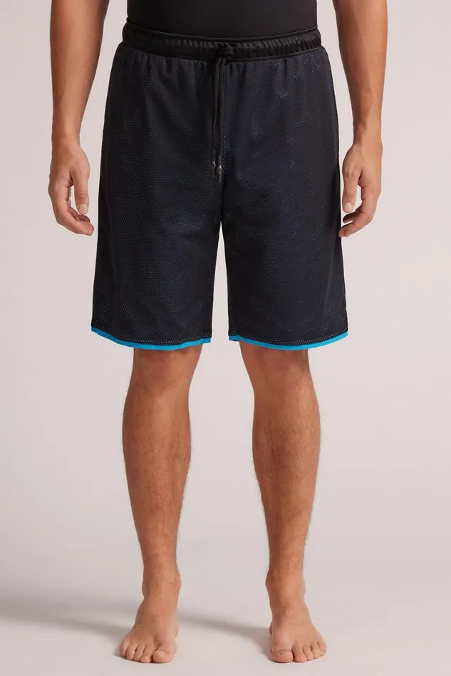 Intimissimi Pants Men Mesh Sport Shorts Black 019 8211 Black