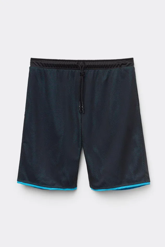 Intimissimi Pants Men Mesh Sport Shorts Black 019 8211 Black