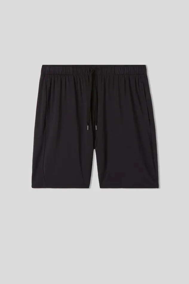 Intimissimi Pants Men Silk And Modal Shorts Black 019 8211 Black