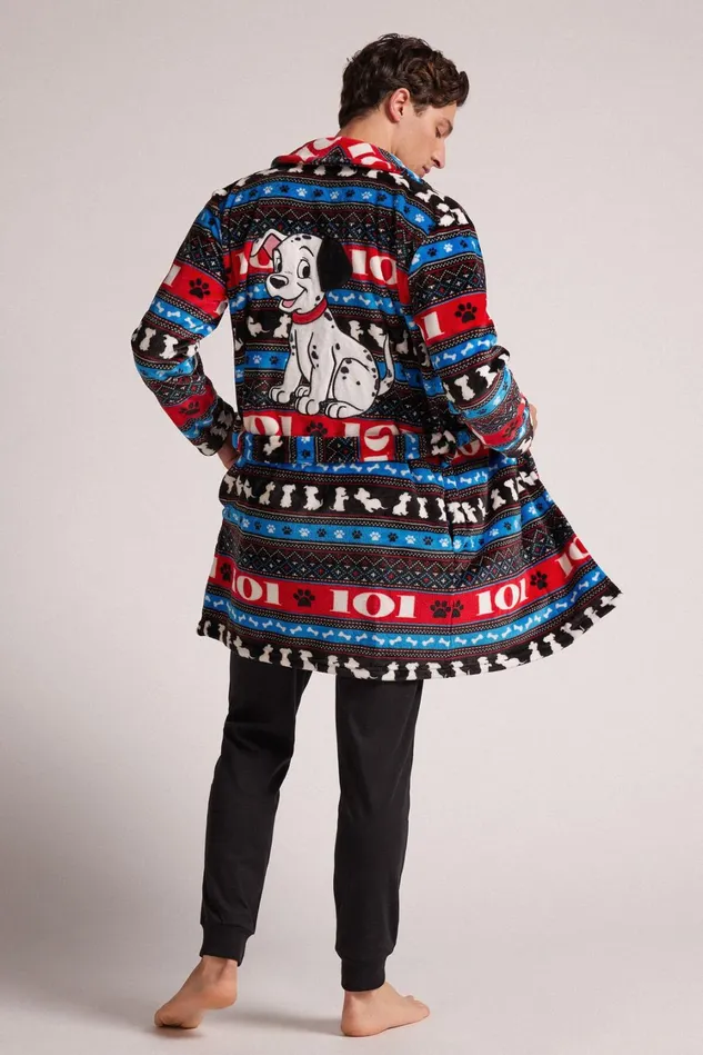 Intimissimi Robes Men 101 Dalmatians Disney Fleece Robe Multicolor 744j 8211 Multicolor