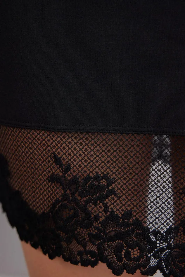 Intimissimi Slips Babydolls Women Pretty Flowers Modal Slip Black 019 8211 Black