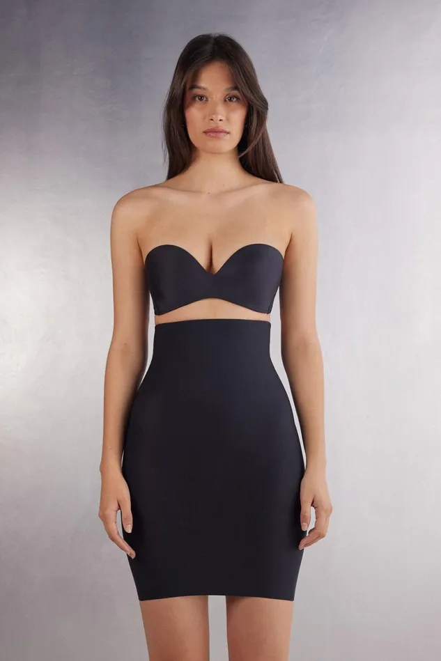 Intimissimi Slips Babydolls Women Shaping Slip In Seamless Microfiber Black 019 8211 Black Intimissimi Slips Babydolls Women Shaping Slip In Seamless Microfiber Black 019 8211 Black