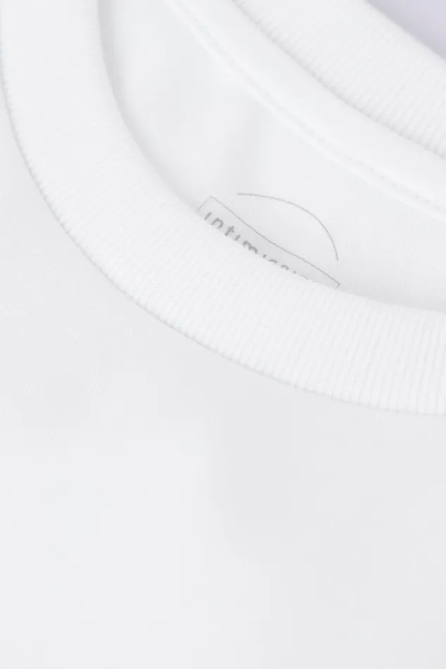 Intimissimi TShirt Women Short Sleeve Top In Cotton 001 8211 White