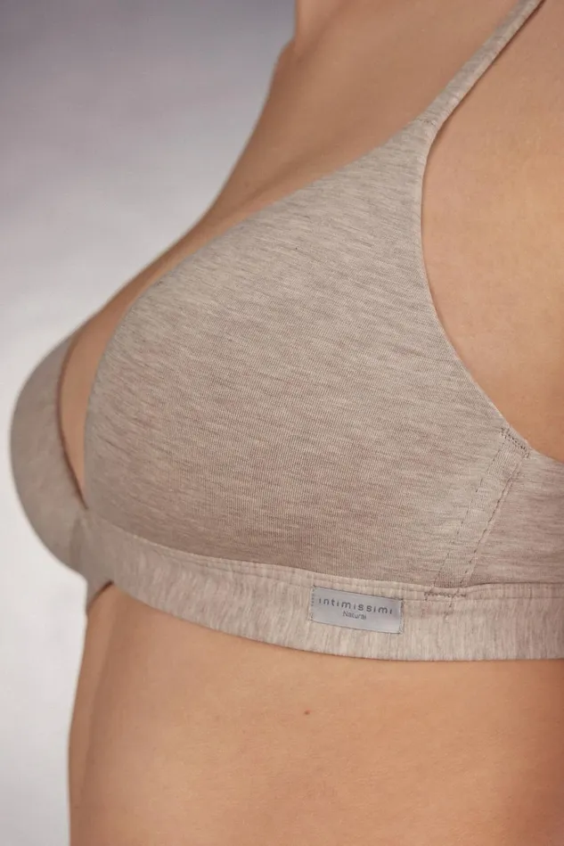 Intimissimi Triangle Women Tiziana Triangle Bra In Cotton Natural 112i 8211 Natural Blend