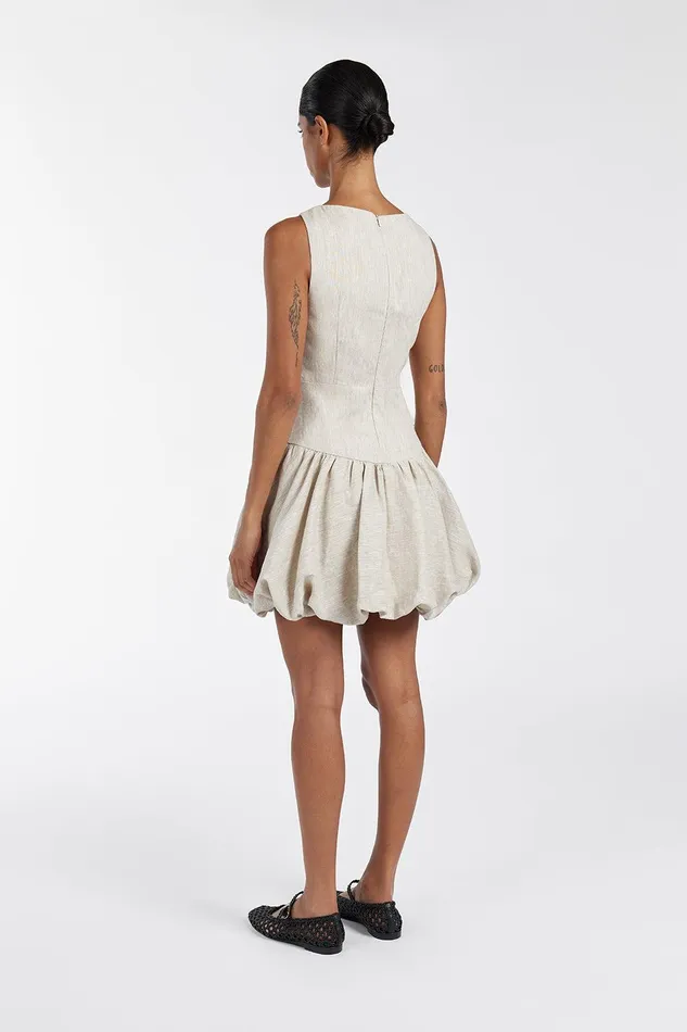 IRINA NATURAL BUBBLE MINI DRESS Women DISSH Mini Dresses