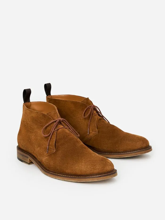 JMcLaughlin Baltis Suede Chukka Boot Cognac Men Boots JMcLaughlin Baltis Suede Chukka Boot Cognac Men Boots