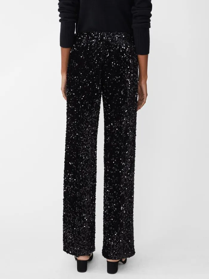 JMcLaughlin Carter Sequin Pants Black Women Suits and Sets JMcLaughlin Carter Sequin Pants Black Women Suits and Sets