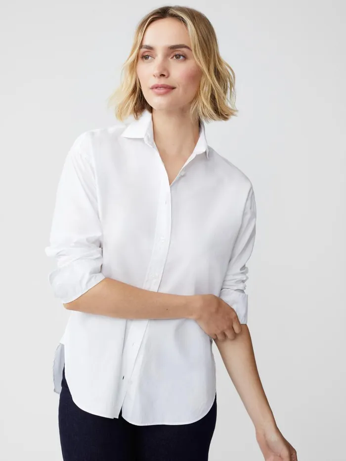 JMcLaughlin Finn Shirt White Women Shirts and Tops JMcLaughlin Finn Shirt White Women Shirts and Tops