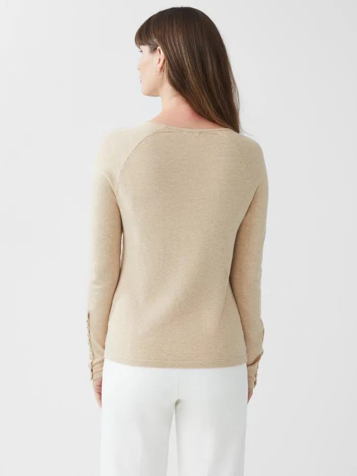 JMcLaughlin Jamey Sweater Heather Oatmeal Women Sweaters JMcLaughlin Jamey Sweater Heather Oatmeal Women Sweaters