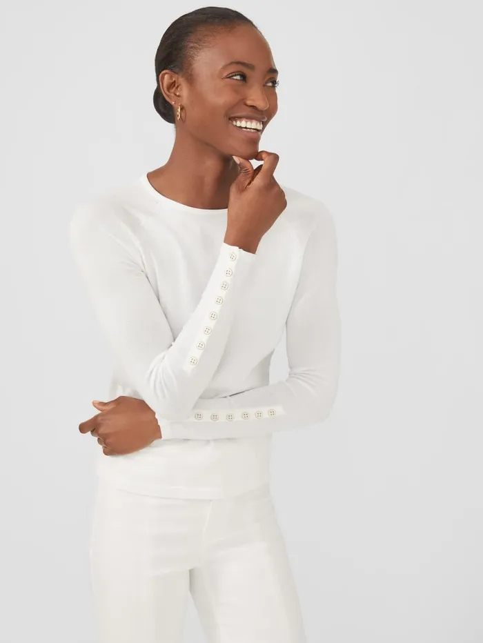 JMcLaughlin Jamey Sweater White Women Sweaters JMcLaughlin Jamey Sweater White Women Sweaters