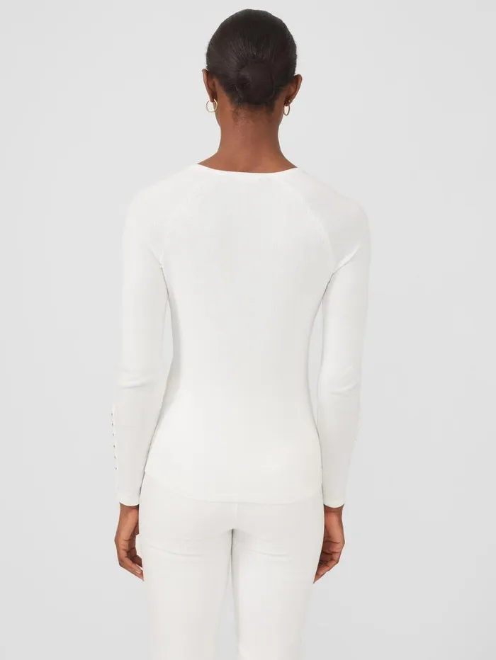 JMcLaughlin Jamey Sweater White Women Sweaters JMcLaughlin Jamey Sweater White Women Sweaters