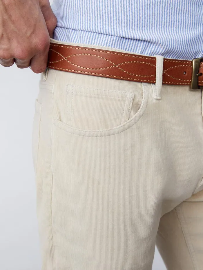 JMcLaughlin Parker 5Pocket Straight Pants In Italian Stretch Cord Stone Men Pants JMcLaughlin Parker 5Pocket Straight Pants In Italian Stretch Cord Stone Men Pants