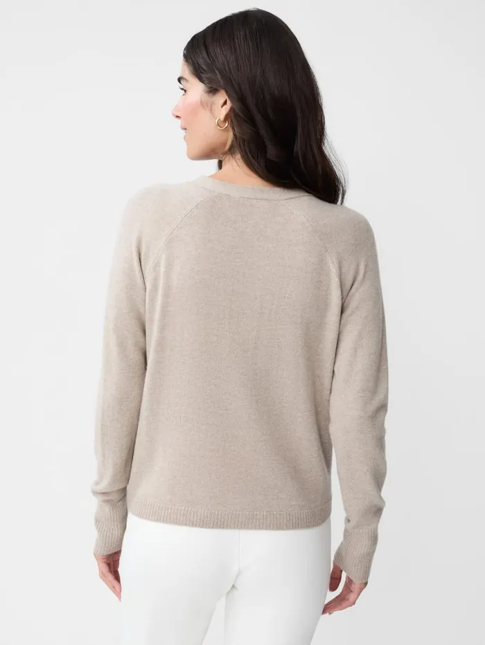 JMcLaughlin Willa Cashmere Cardigan Taupe Women Sweaters JMcLaughlin Willa Cashmere Cardigan Taupe Women Sweaters